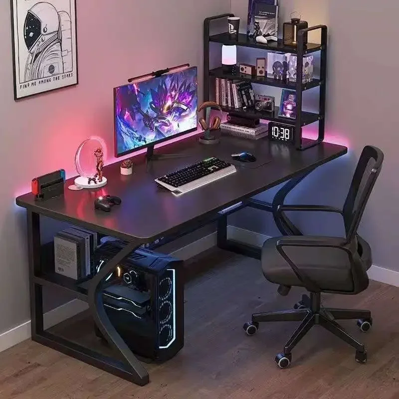 Desk Setup Art - Q Minimalistische console Computerbureaus Kwaliteitsopstelling Organisatoren