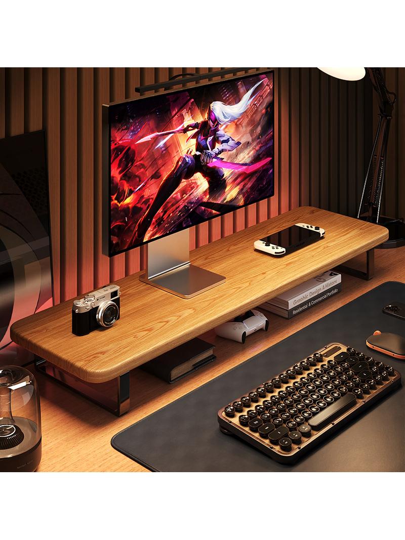 Monitor Riser Wood - E-Sports Room Desktop Computer Monitor Verhoger