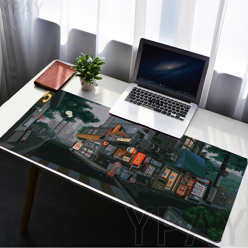 Zelda Desk Setup - Pixel muismat Japan Street grote gamer