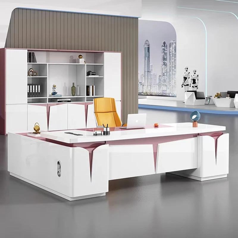 Desk Setup Corner - Meubilair Bureau Opstelling Accessoires Eenvoudige tafel