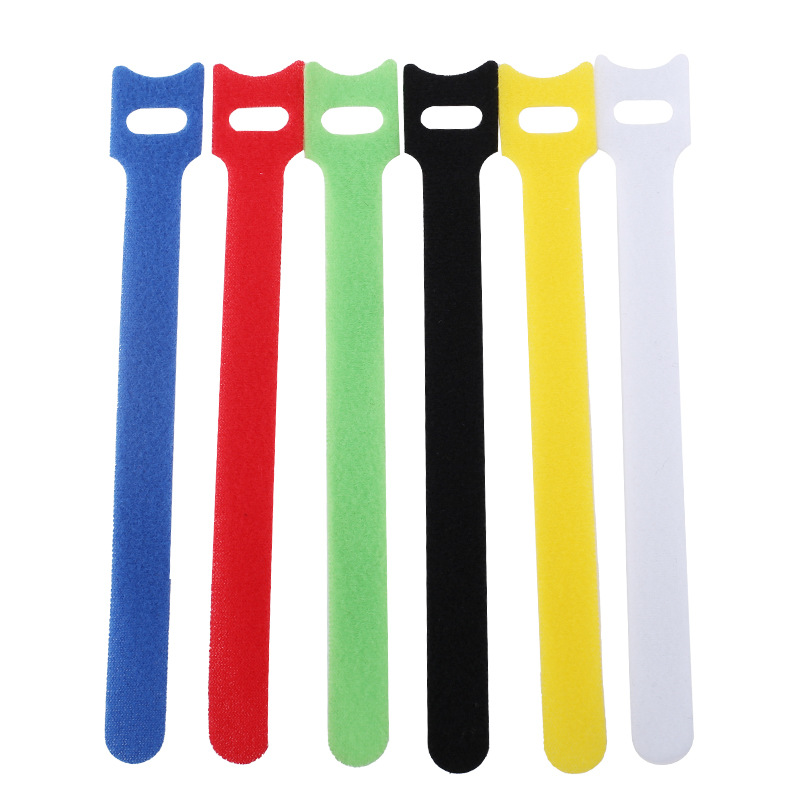 Cable Velcro Strap - 10-delige Cat Head T-vormige klittenband met