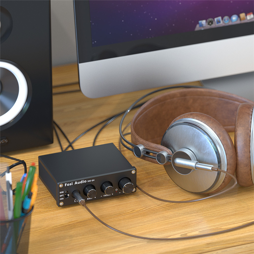 Fosi Audio Q4 Mini Stereo Usb  - Desk Setup Speakers recensie en prijs