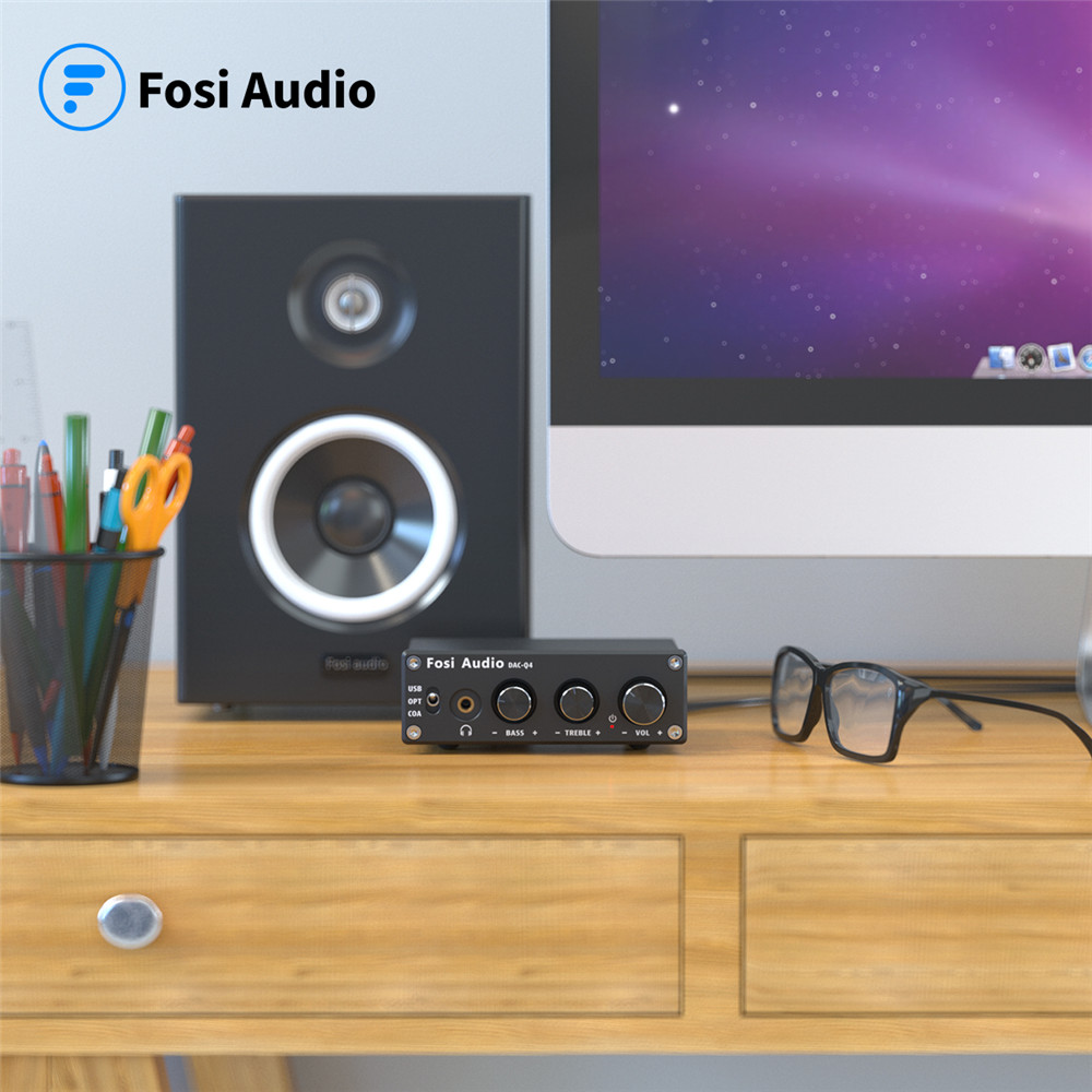 Fosi Audio Q4 Mini Stereo Usb  - Desk Setup Speakers recensie en prijs
