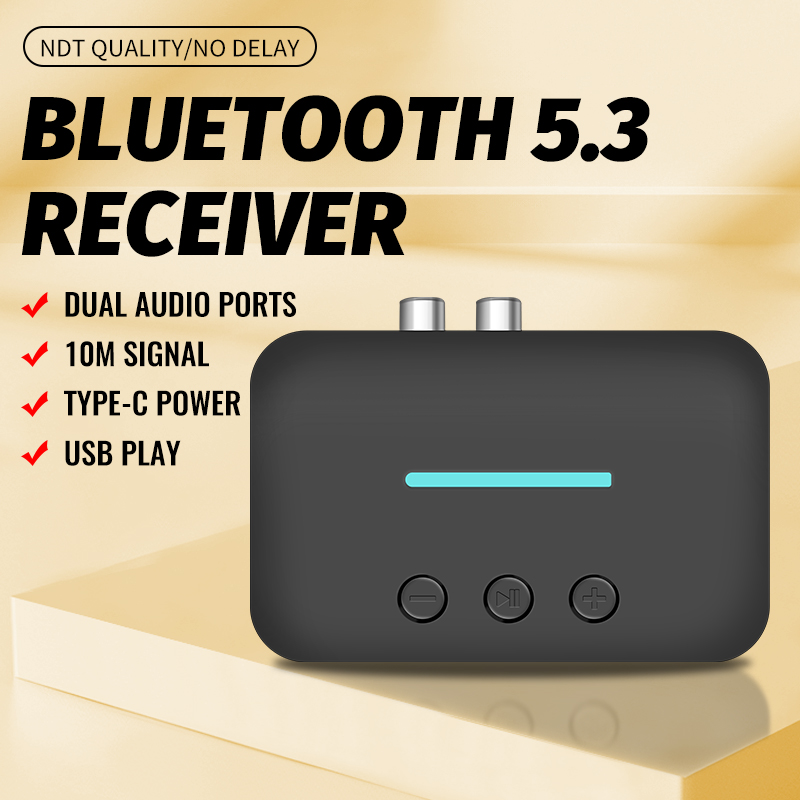 USB Bluetooth 5.3 Audio-ontvan - Desk Setup Speakers recensie en prijs