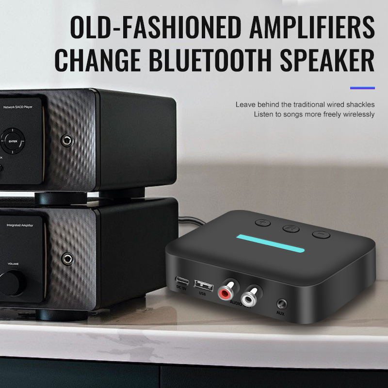 USB Bluetooth 5.3 Audio-ontvan - Desk Setup Speakers recensie en prijs
