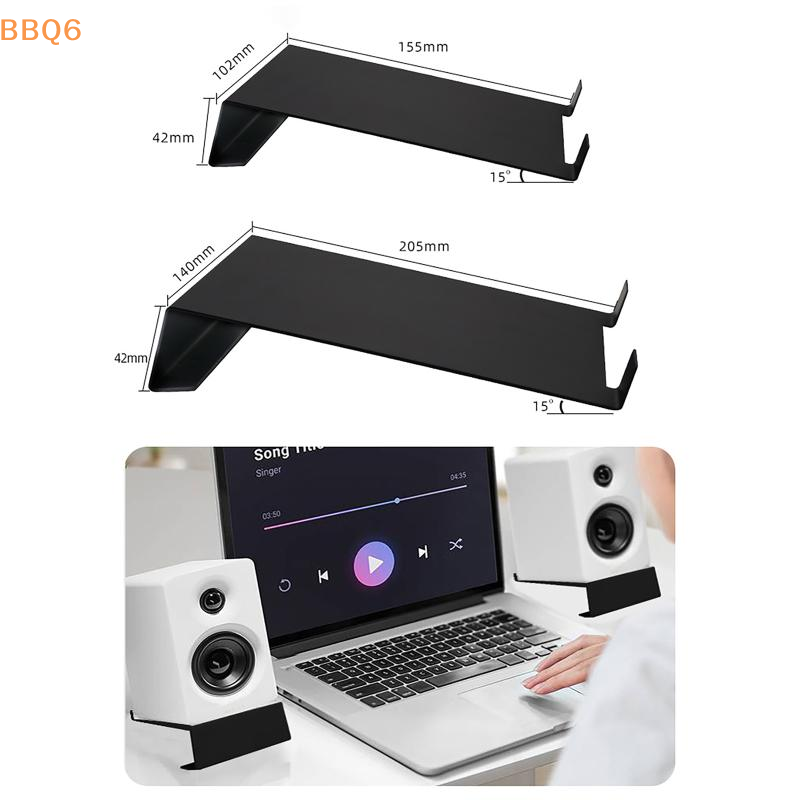 *1 STKS Metalen desktopluidspr - Desk Setup Speakers recensie en prijs