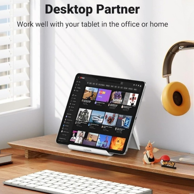 Verstelbare draagbare tablet-  - Desk Setup Speakers recensie en prijs