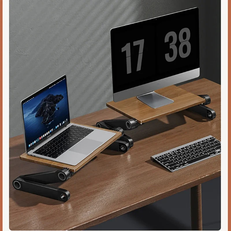 Massief houten laptophoogtesta - Monitor Riser Wood recensie en prijs