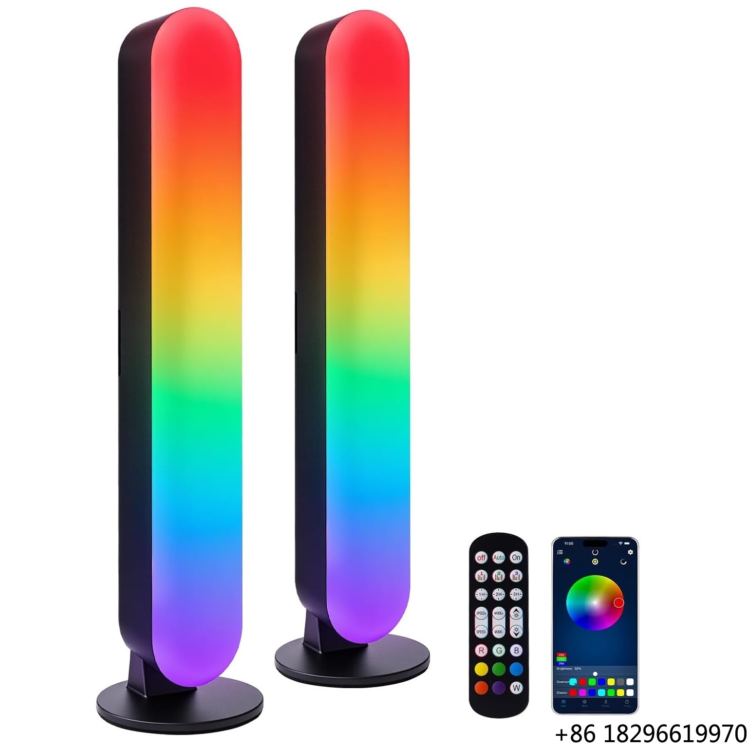 Plastic RGB LED-lichtbalk met  - Ambient Light Bar Usb recensie en prijs