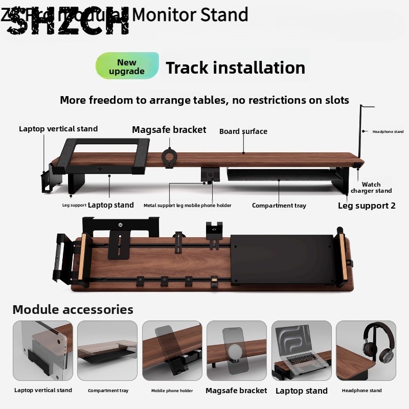 Z3 Pro Modulaire Monitorverhog - Monitor Riser Wood recensie en prijs