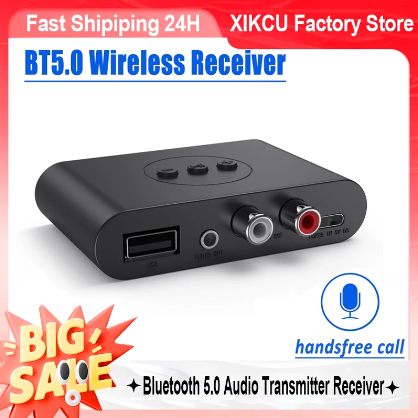 Bluetooth 5.0 Audio Zender Ont - Desk Setup Speakers recensie en prijs