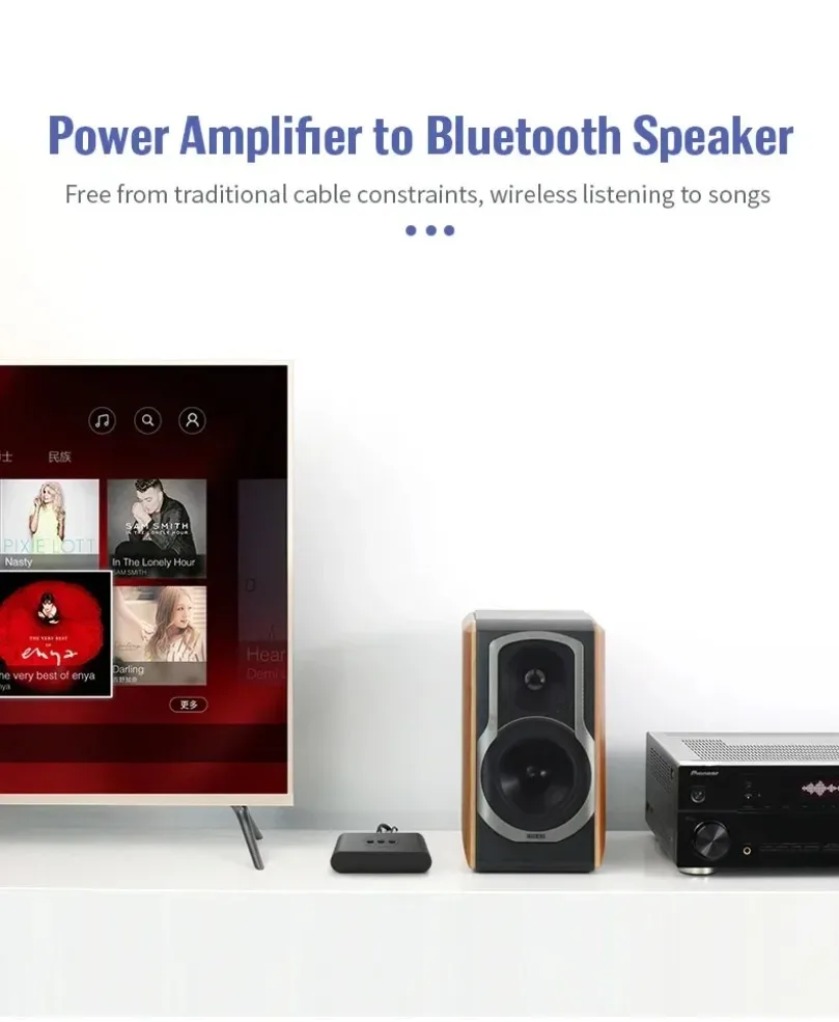 Bluetooth 5.0 Audio Zender Ont - Desk Setup Speakers recensie en prijs