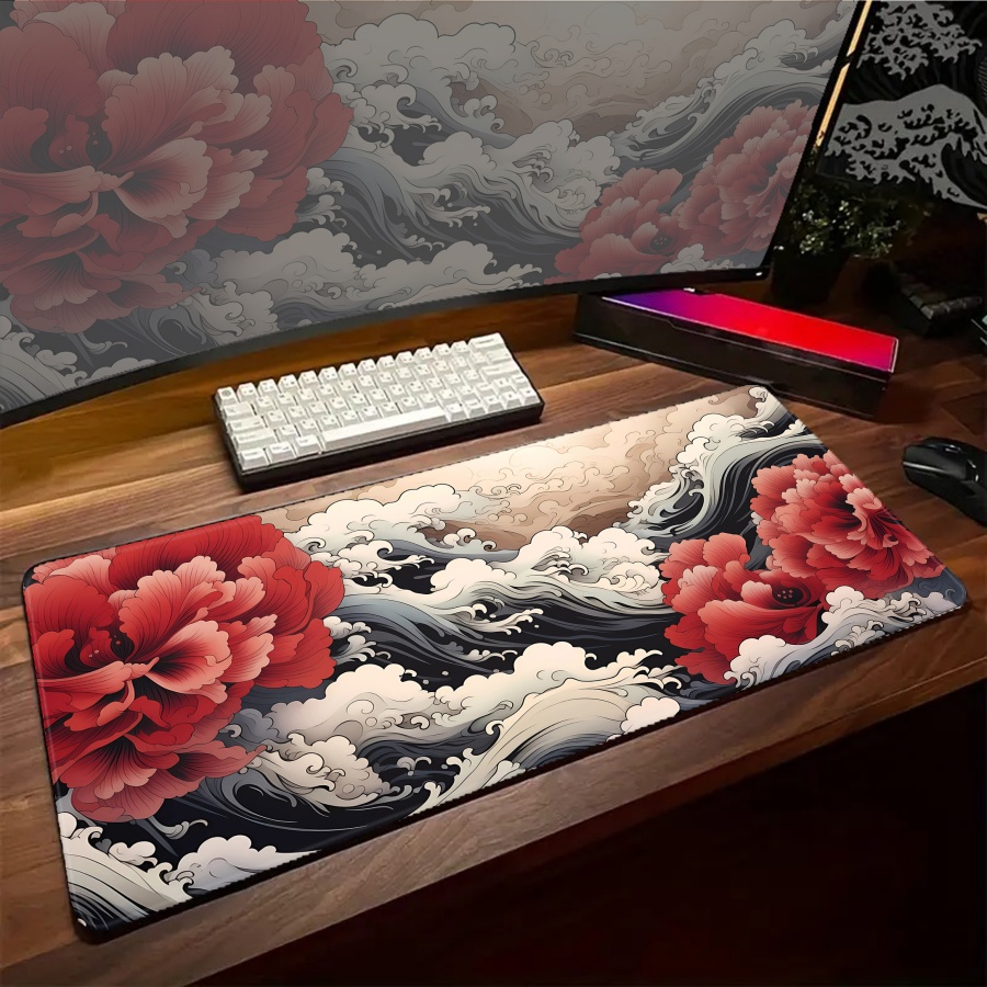 Grote Kunstveren Muismat Gamin - Desk Setup Art recensie en prijs