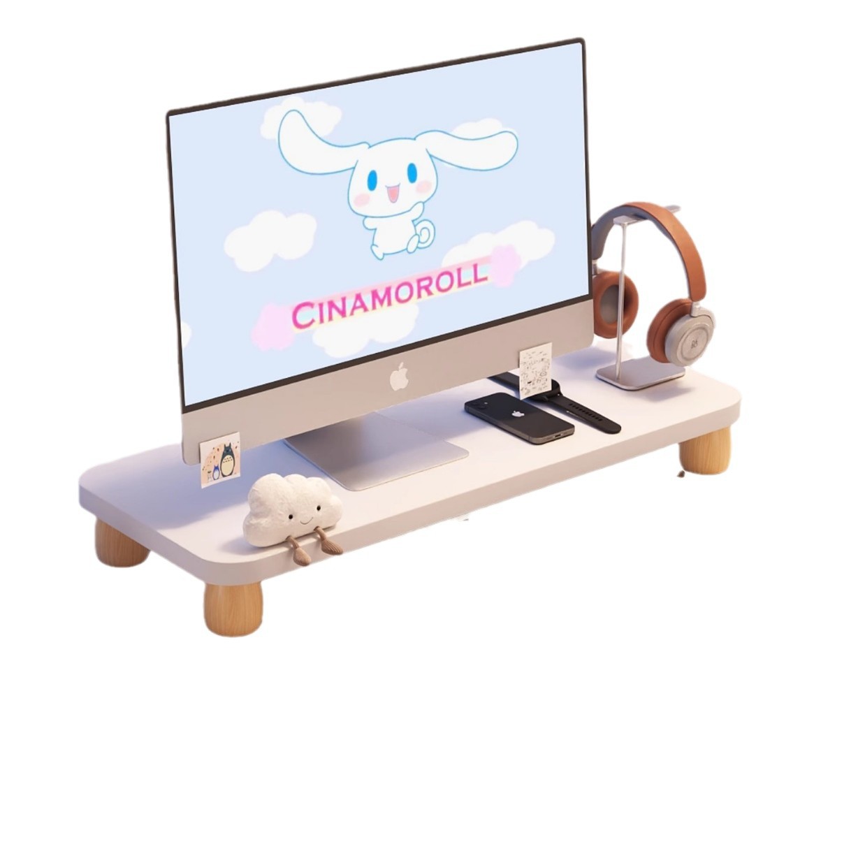Verstelbare monitorstandaard v - Monitor Riser Wood recensie en prijs