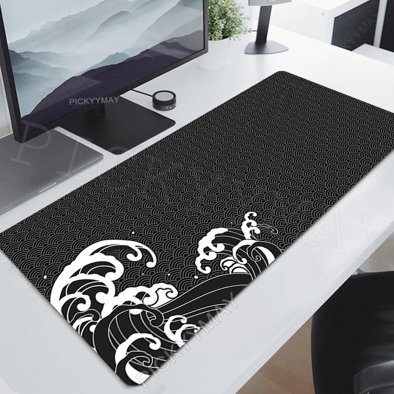 Zwart-Wit Muismat Japanse Grot - Zelda Desk Setup recensie en prijs