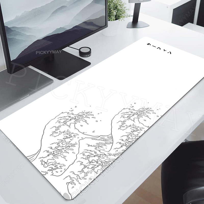 Zwart-Wit Muismat Japanse Grot - Zelda Desk Setup recensie en prijs