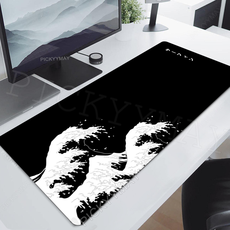 Zwart-Wit Muismat Japanse Grot - Zelda Desk Setup recensie en prijs