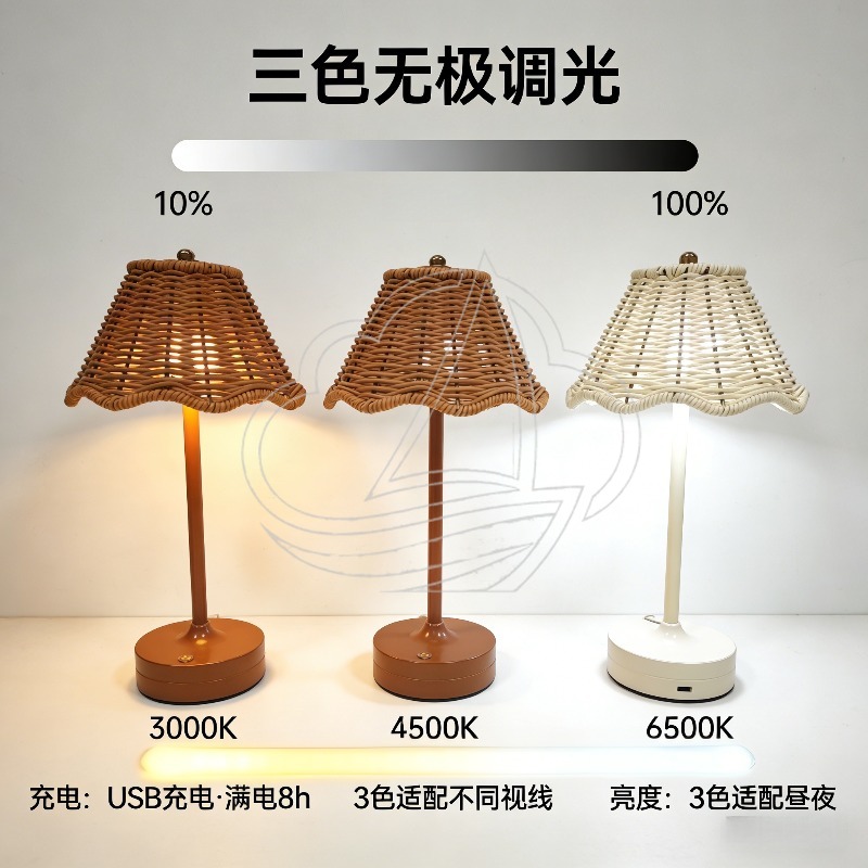 Vintage rotan tafellamp USB-na - Ambient Light Bar Usb recensie en prijs