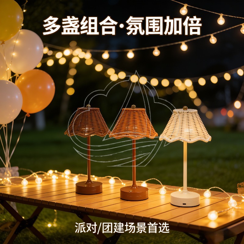 Vintage rotan tafellamp USB-na - Ambient Light Bar Usb recensie en prijs
