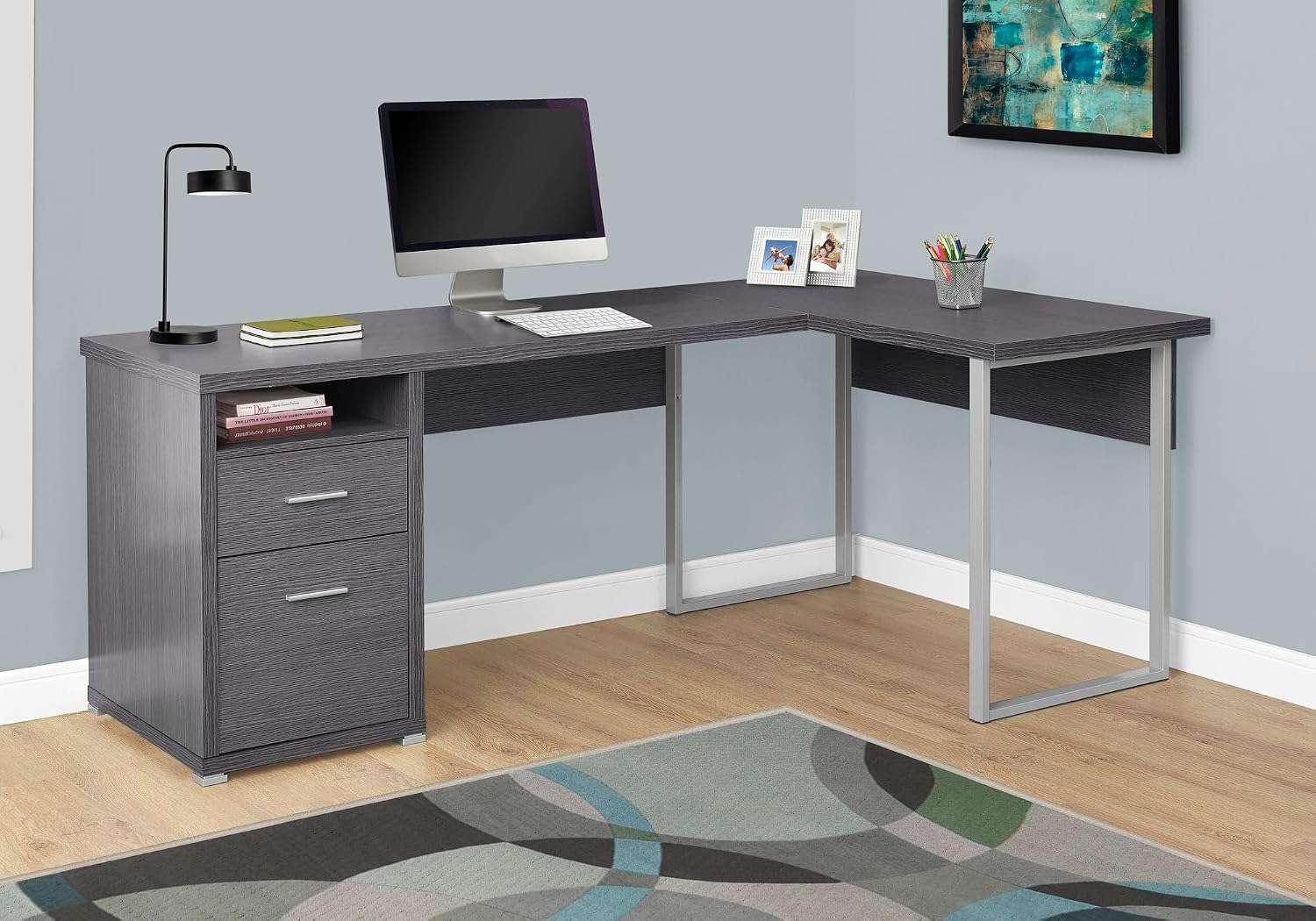 I 7257 Computerbureau, thuiska - Desk Setup Corner recensie en prijs