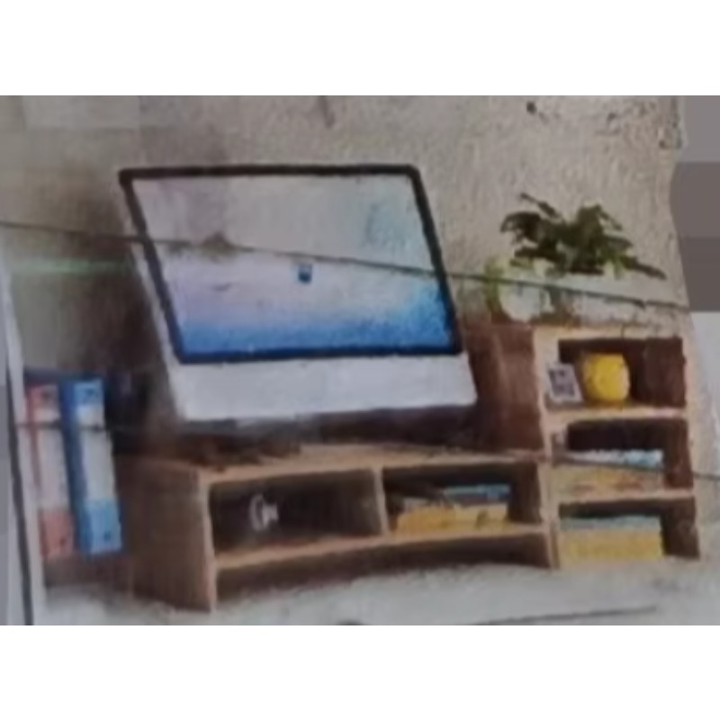Massief houten monitorstandaar - Monitor Riser Wood recensie en prijs