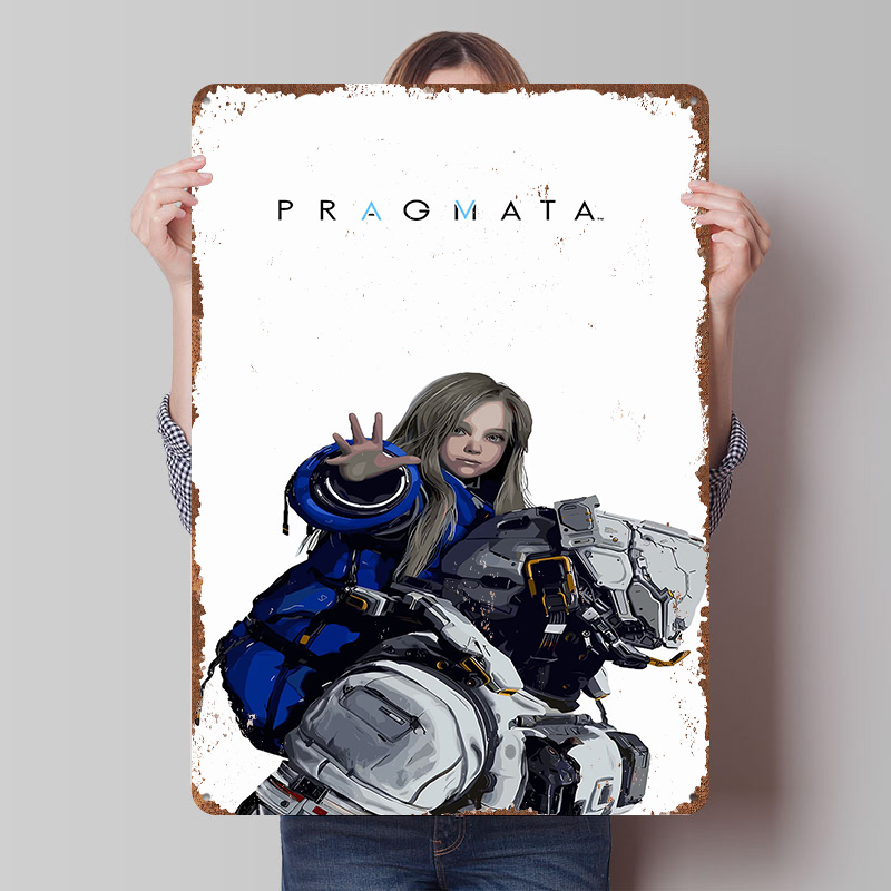 Pragmata Game Character Metal  - Desk Setup Art recensie en prijs