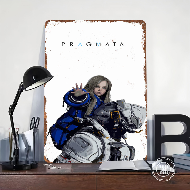Pragmata Game Character Metal  - Desk Setup Art recensie en prijs