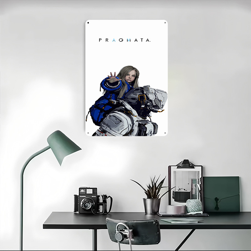 Pragmata Game Character Metal  - Desk Setup Art recensie en prijs