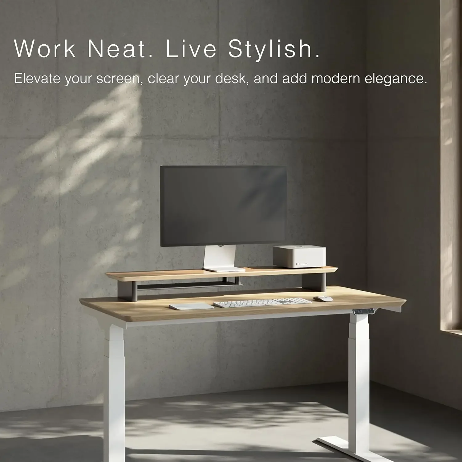 Ergonomische bureauset-up met  - Desk Setup Ergonomics recensie en prijs