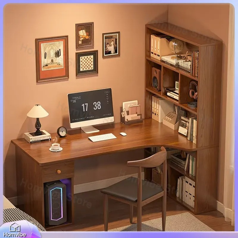 L-vormig computerbureau met bo - Desk Setup Corner recensie en prijs